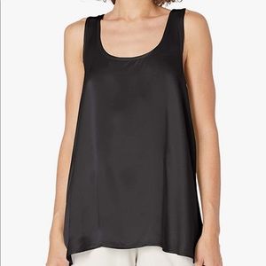 Pj Harlow Black pajama tank